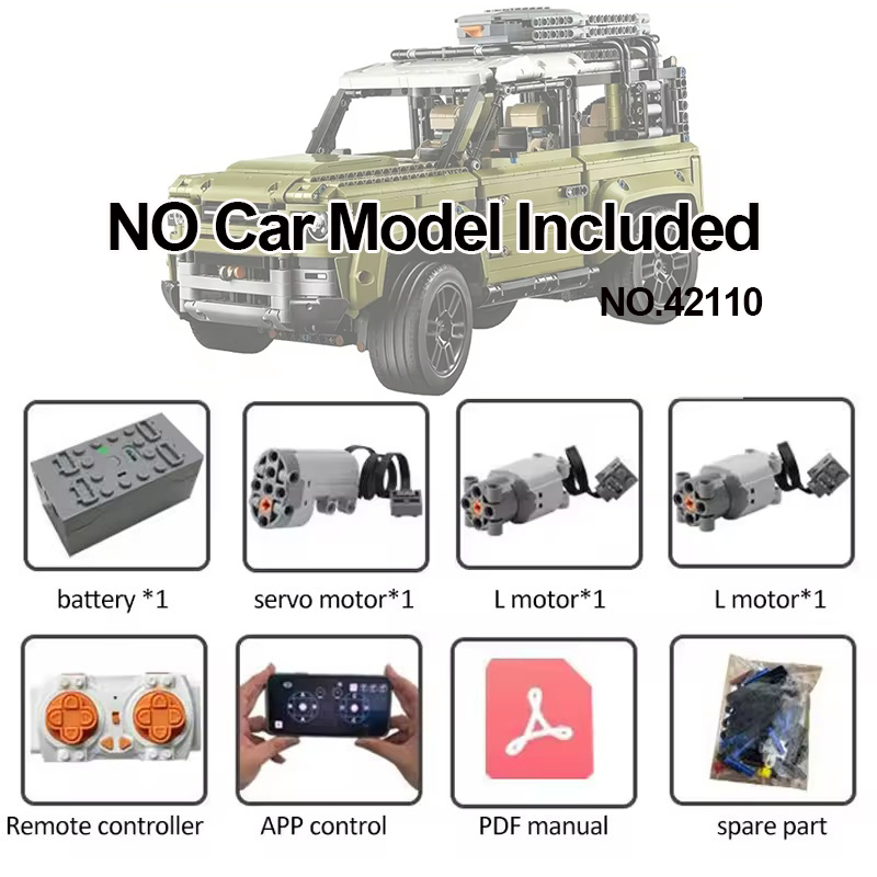 Technical RC Modification Moto - Lego Set Technic 评论和价格