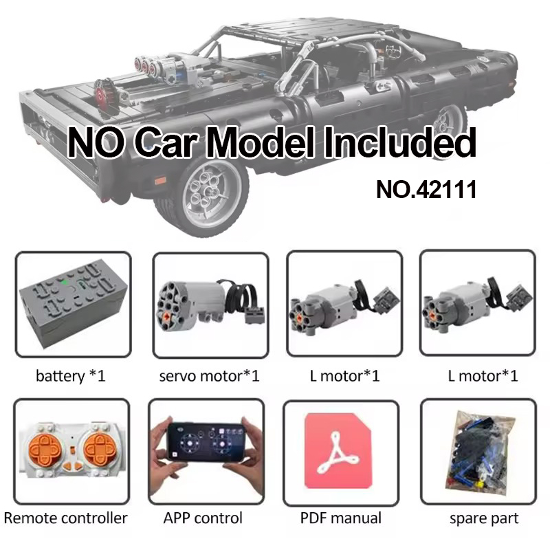 Technical RC Modification Moto - Lego Set Technic 评论和价格