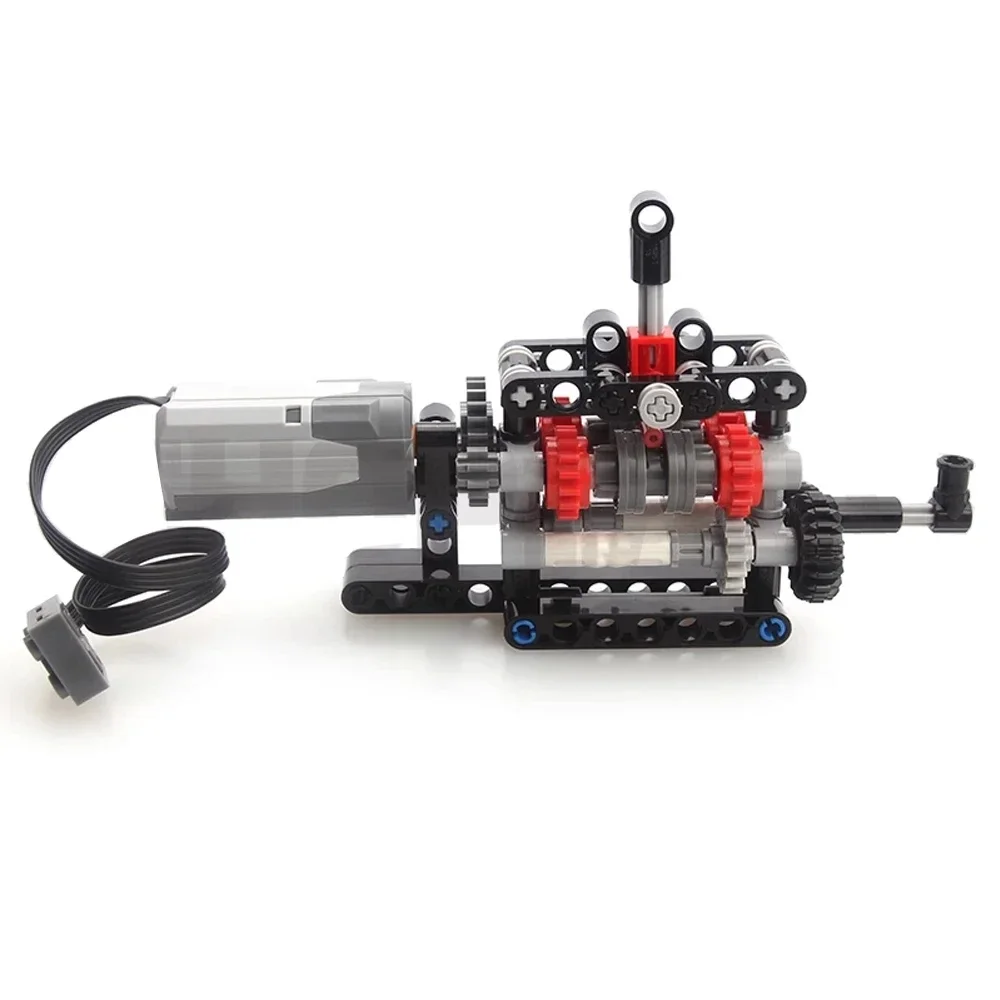 MOC High-tech 4 Speeds Gearbox - Lego Set Technic 评论和价格