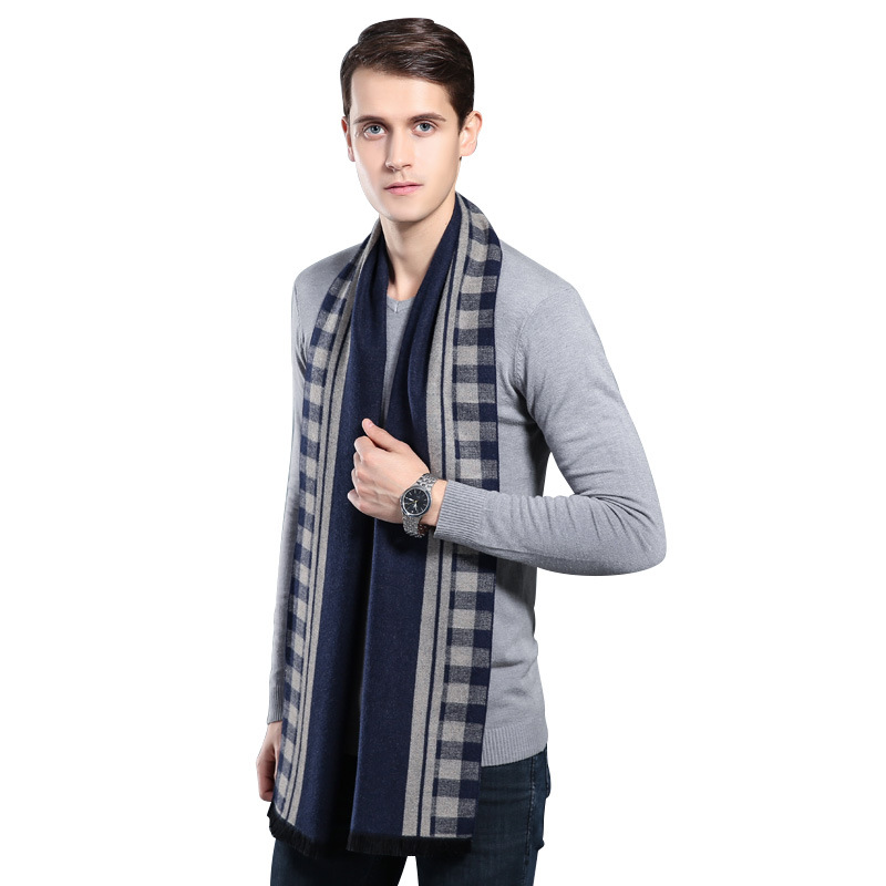 Designer Brand Plaid Men Scarv - Christmas Throw Blanket 评论和价格
