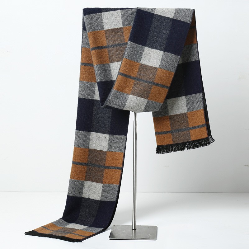 Designer Brand Plaid Men Scarv - Christmas Throw Blanket 评论和价格