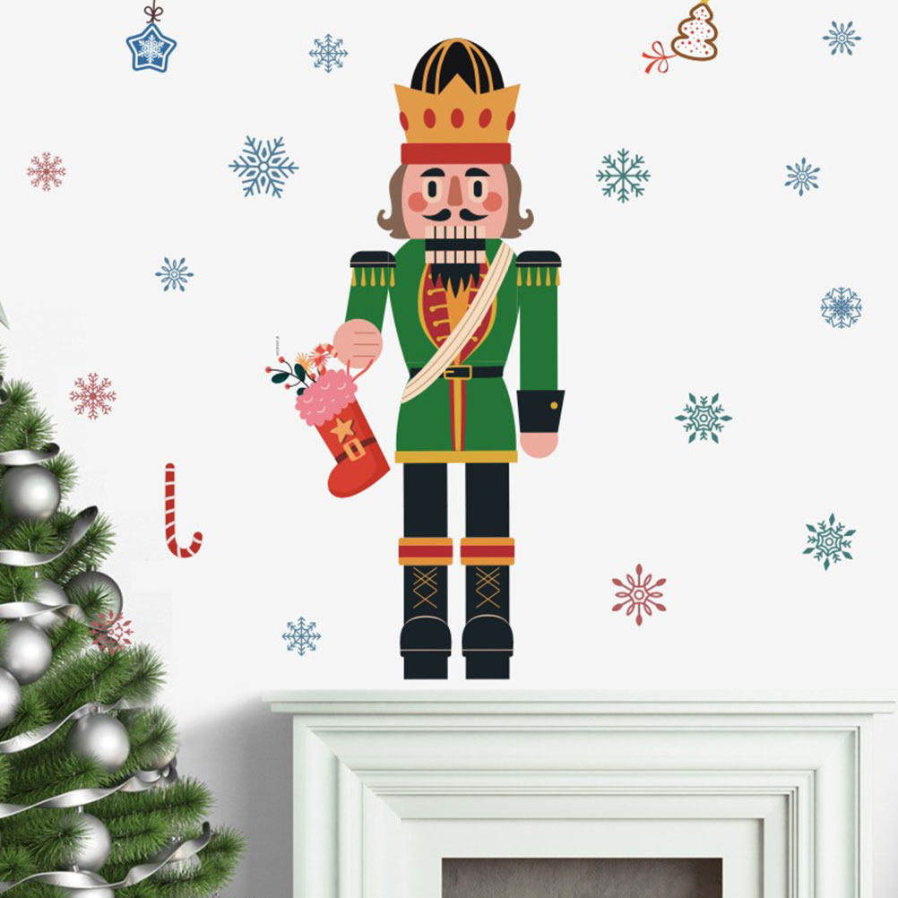 Christmas Nutcracker Snowflake - Snowflake Window Decal 评论和价格